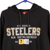 Vintage black Pittsburgh Steelers Nfl Hoodie - mens large