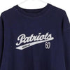 Vintage navy New England Patriots Reebok Sweatshirt - mens medium