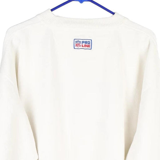Vintage white Green Bay Packers Logo Athletics Sweatshirt - mens x-large