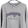 Vintage grey New England Patriots Reebok Sweatshirt - mens x-large