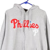 Vintage grey Philadelphia Phillies Stitches Hoodie - mens x-large
