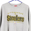 Vintage grey Pittsburgh Steelers Nfl Sweatshirt - mens x-large
