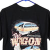 Vintage black The Wagon Next Apparel T-Shirt - womens medium