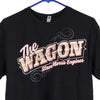 Vintage black The Wagon Next Apparel T-Shirt - womens medium