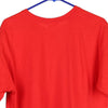 Vintage red Acadia University Gildan T-Shirt - mens large