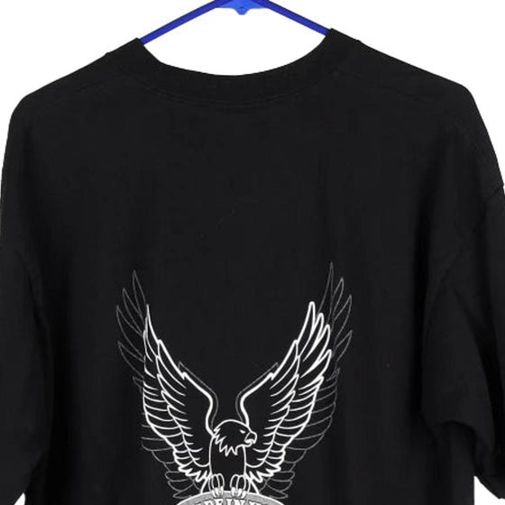 Vintage black Bayside T-Shirt - mens x-large