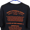 Pre-Loved black Jam for Cans Port & Company T-Shirt - mens large