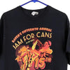 Pre-Loved black Jam for Cans Port & Company T-Shirt - mens large