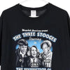 Vintage black The Three Stooges Gildan T-Shirt - mens large