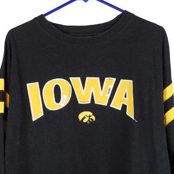 Vintage black Iowa Hawkeyes Pro Edge T-Shirt - mens x-large