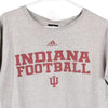 Vintage grey Indiana Football Adidas T-Shirt - womens large