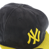 Vintage black New York Yankees New Era Cap - mens no size