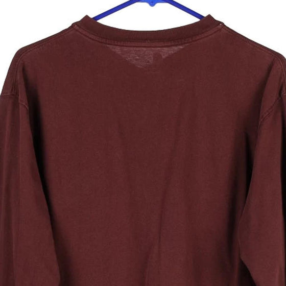 Vintage red Carhartt Long Sleeve T-Shirt - mens small