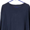 Vintage blue Carhartt Long Sleeve T-Shirt - mens xx-large