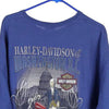 Vintage blue Washington D.C, USA Harley Davidson T-Shirt - mens xx-large
