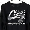 Vintage black Albuquerque, N.M Harley Davidson Long Sleeve T-Shirt - mens large