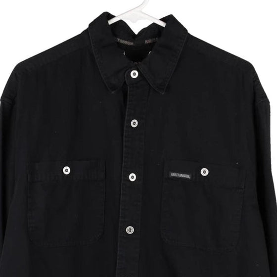 Vintage black Harley Davidson Shirt - mens large