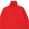 Vintage red Conte Of Florence 1/4 Zip - mens x-small