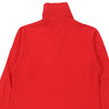 Vintage red Conte Of Florence 1/4 Zip - mens x-small