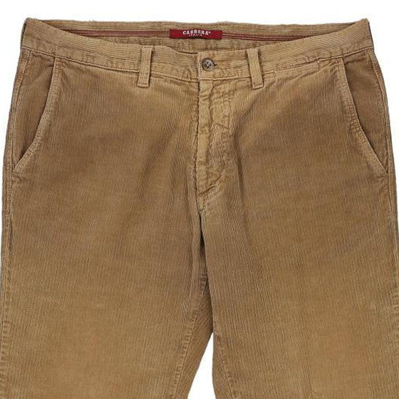 Vintage brown Carrera Jeans - mens 37" waist