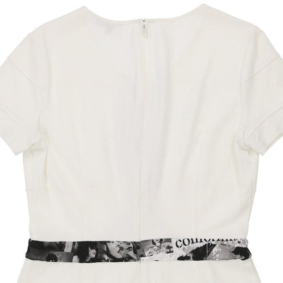 Vintage white Richmond Sheath Dress - womens medium
