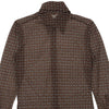 Vintage brown Pierre Cardin Patterned Shirt - womens medium