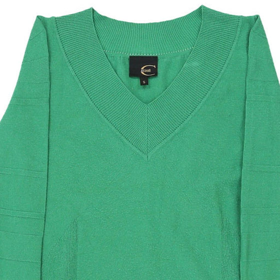 Vintage green Just Cavalli Jumper - womens small