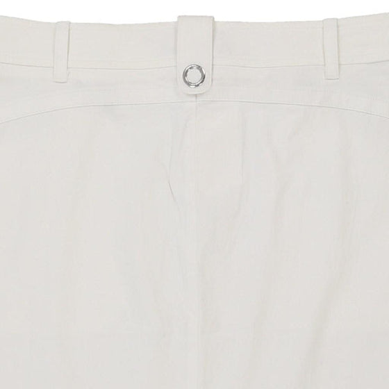 Vintage white Moncler Mini Skirt - womens 31" waist