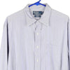 Vintage blue Andrew Ralph Lauren Shirt - mens x-large