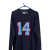 Vintage navy Chagrin River Blue Sox Under Armour Long Sleeve Top - mens large