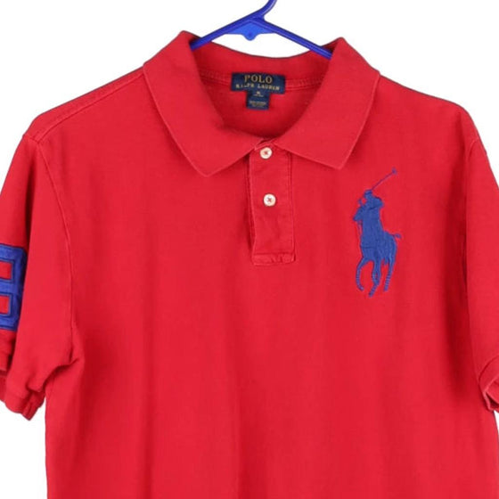 Vintage red Age 13-14 Ralph Lauren Polo Shirt - boys x-large