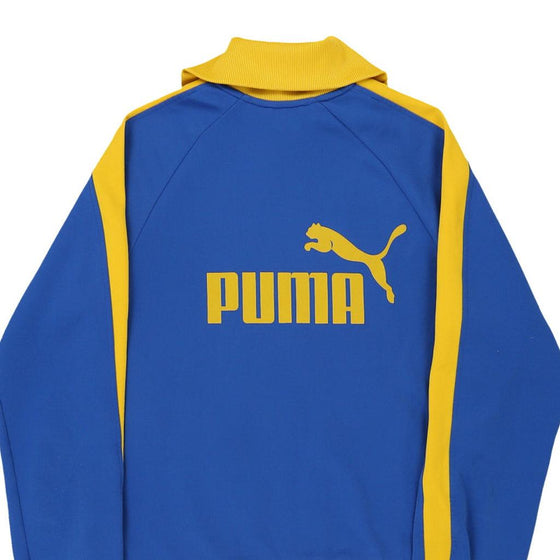 Vintage blue Puma Track Jacket - mens small