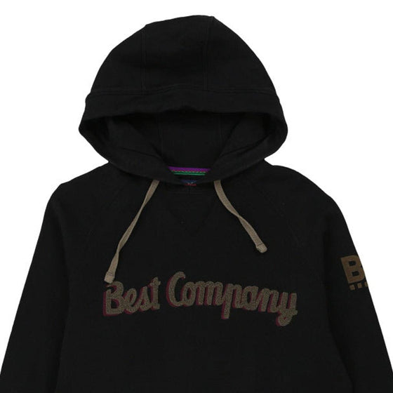 Vintage black Best Company Hoodie - mens medium