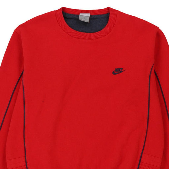 Vintage red Nike Sweatshirt - mens medium