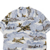 Vintage blue Kalaheo Patterned Shirt - mens x-large