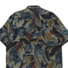 Vintage khaki Classic Patterned Shirt - womens xx-large