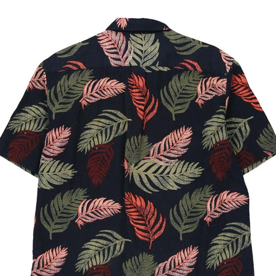 Vintage black Old Navy Hawaiian Shirt - mens large