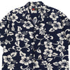 Fashion Hawaii Hawaiian Shirt - Large Navy Cotton – Thrifted.com