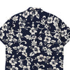 Vintage navy Fashion Hawaii Hawaiian Shirt - mens large