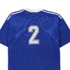 Vintage blue Adidas Football Shirt - mens large