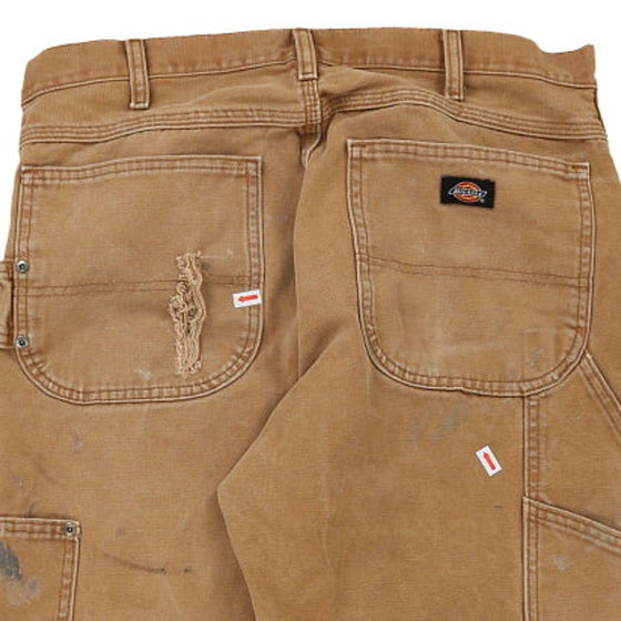Vintage brown Dickies Carpenter Trousers - mens 32" waist