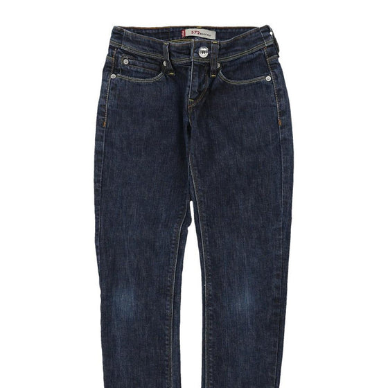 Vintage dark wash Age 12 572 Levis Jeans - girls 26" waist