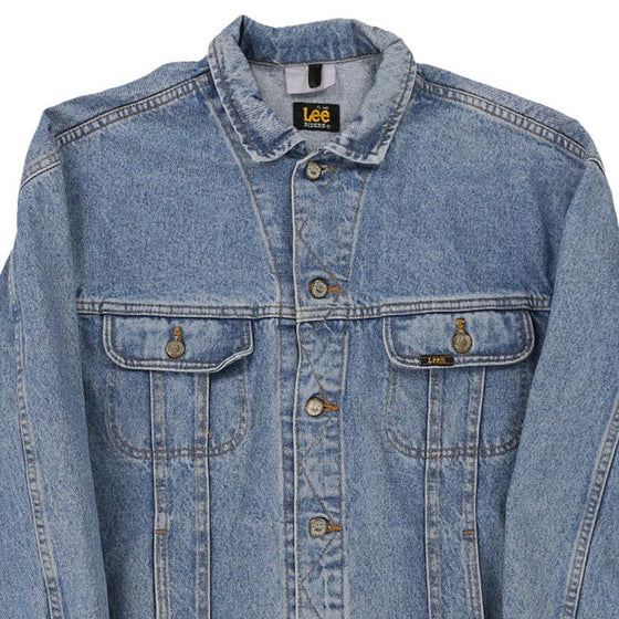 Vintage blue Lee Denim Jacket - mens large
