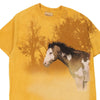 Vintage yellow The Mountain T-Shirt - mens medium