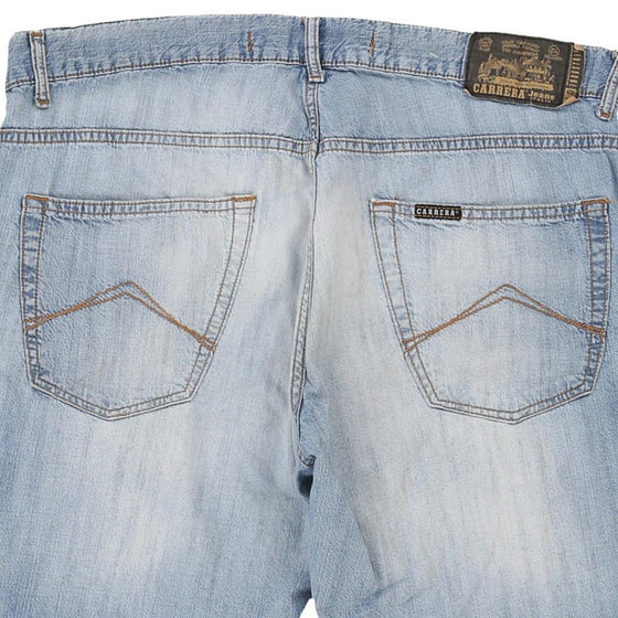 Vintage blue Carrera Denim Shorts - mens 40" waist