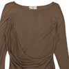 Vintage brown Valentino Jumper Dress - womens large