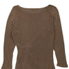 Vintage brown Valentino Jumper Dress - womens large