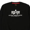 Vintage black Knoxville, Tennessee Alpha Industries Sweatshirt - mens medium