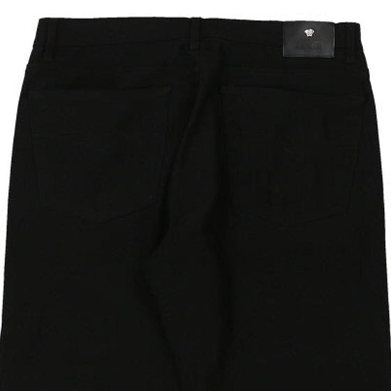 Vintage black Versace Jeans Couture Trousers - womens 34" waist