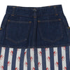 Vintage dark wash Fendissime Denim Skirt - womens 26" waist